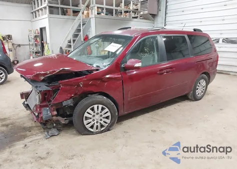 2012 Kia Sedona Lx z USA, uszkodzony, nr VIN KNDMG4C72C6439523